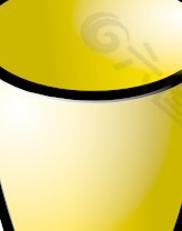 空垃圾桶回收站圖標剪貼畫