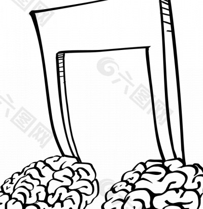 腦記矢量剪貼畫