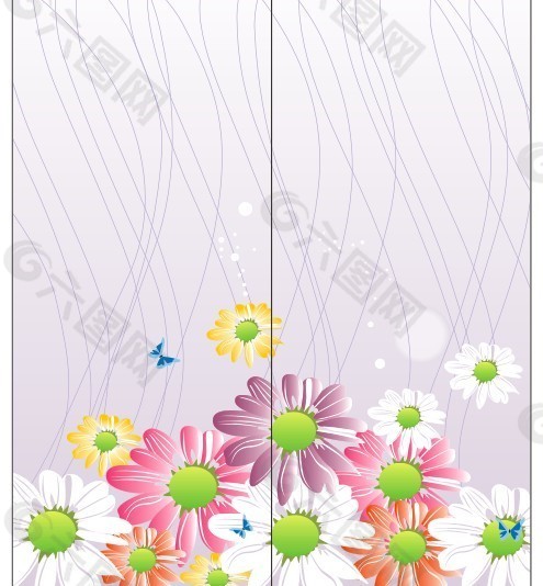 牡丹花移門