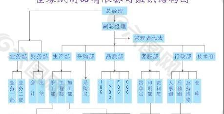 組織結(jié)構(gòu)圖