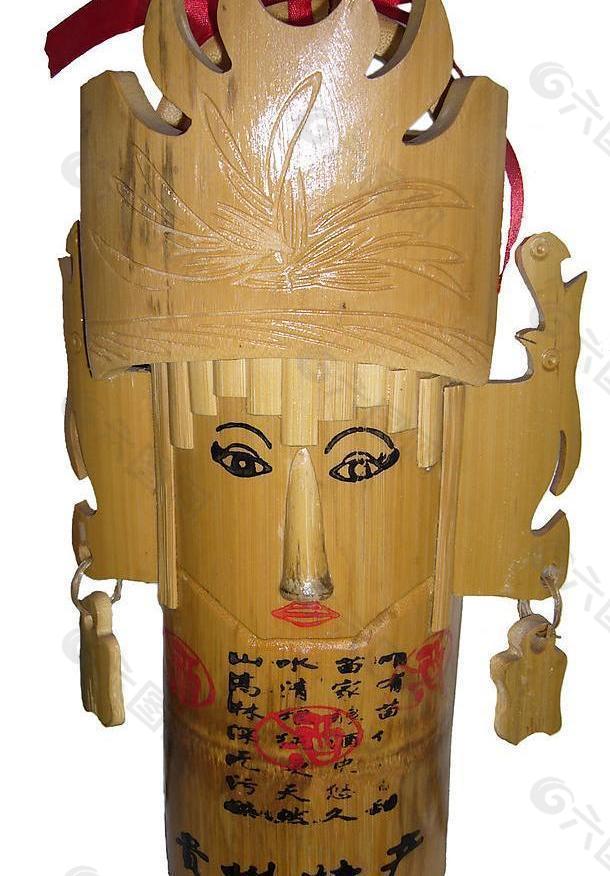 竹子酒瓶图片