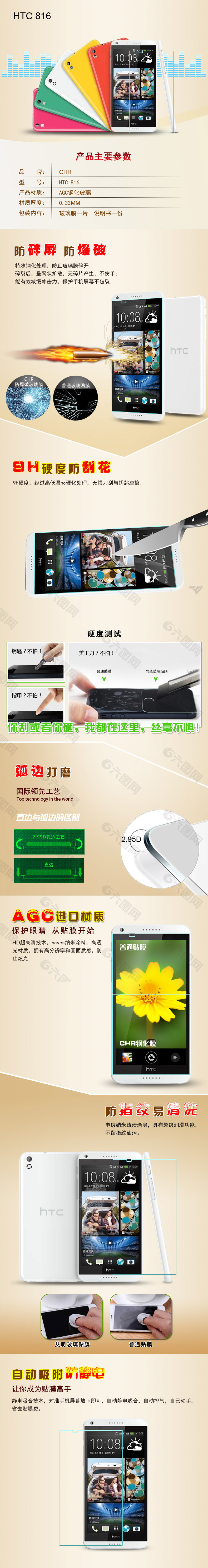 手機(jī)玻璃膜淘寶詳情頁設(shè)計(jì)