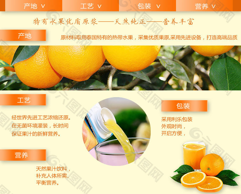 果汁飲料優(yōu)化素材