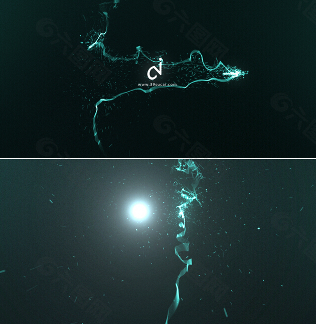 動(dòng)態(tài)天空粒子開(kāi)場(chǎng)AE模板