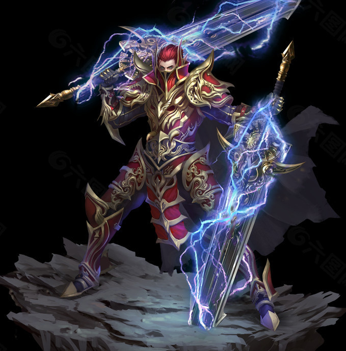 高清魔幻游戲人物素材
