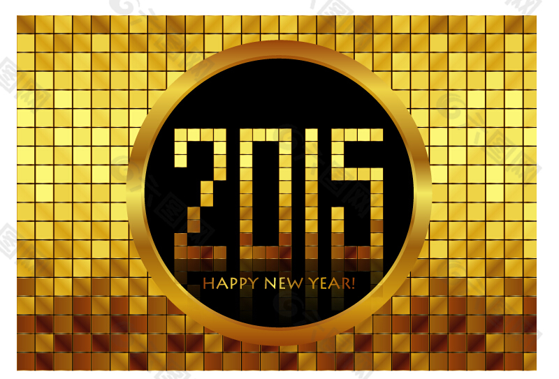 2015馬賽克藝術字