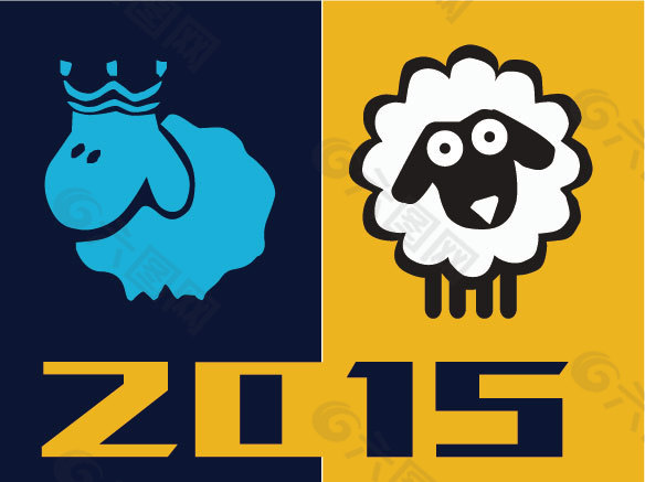 2015年羊年LOGO