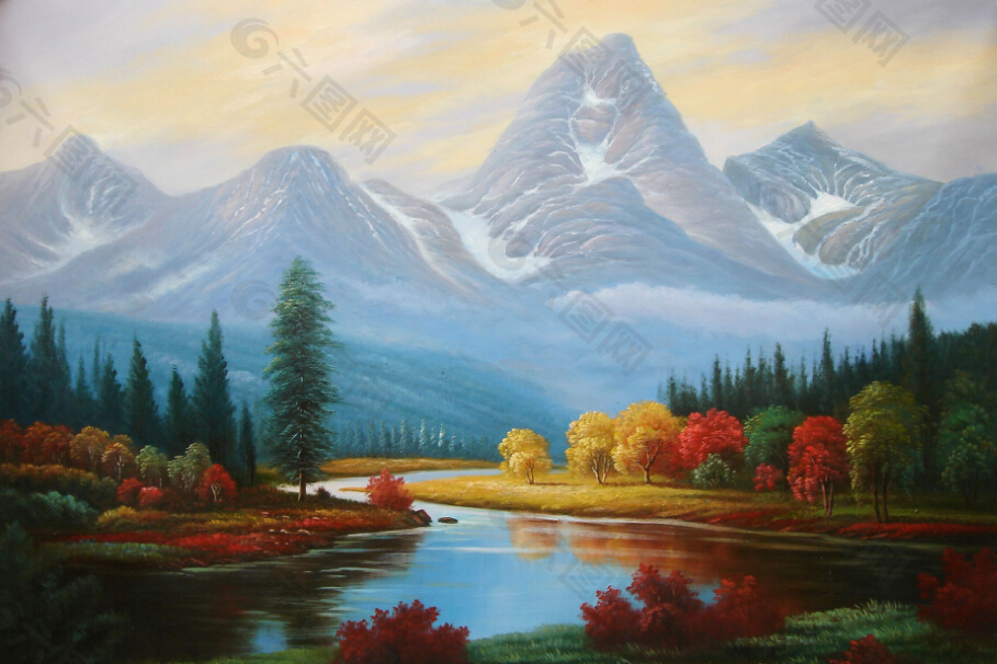 托馬斯風景油畫