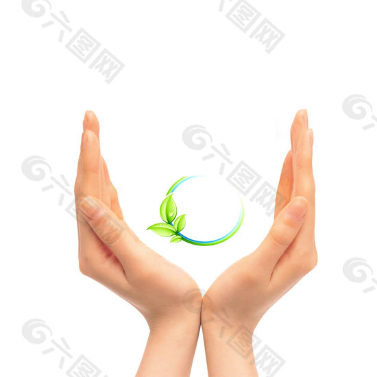 手捧起樹苗設(shè)計(jì)圖片psd素材