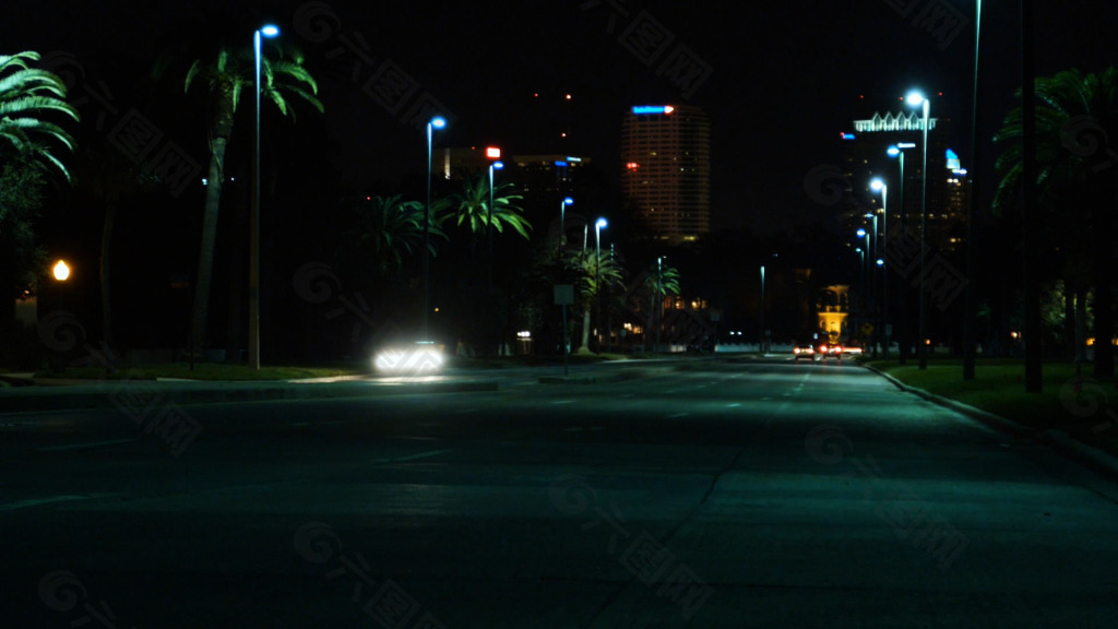 道路場景實拍視頻素材