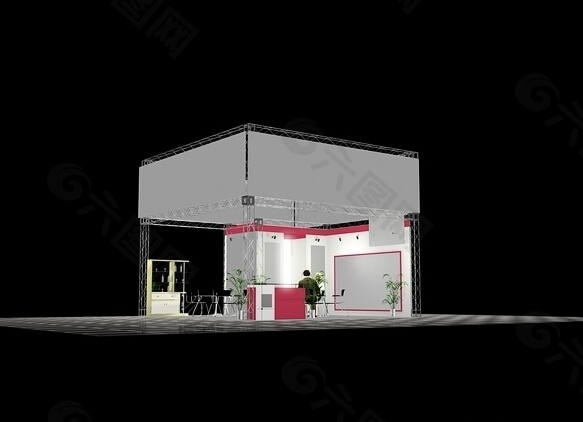 展示設(shè)計(jì)模型下載