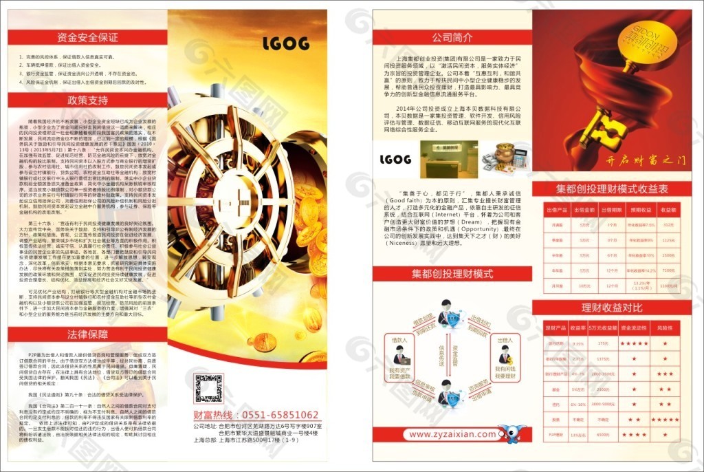 理財(cái)單頁