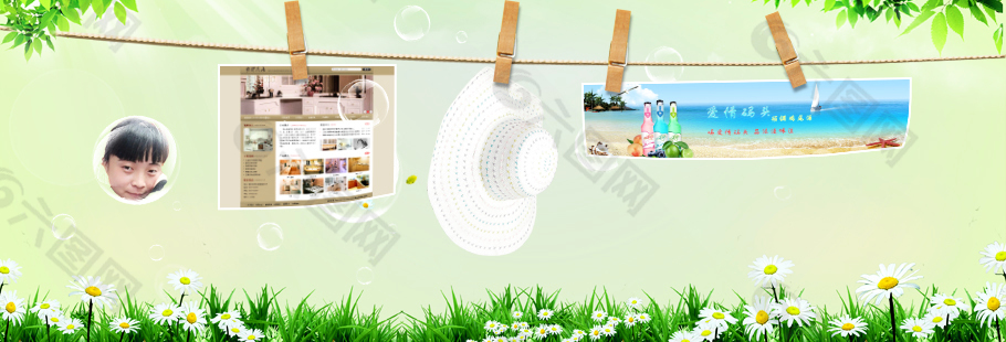 春天banner