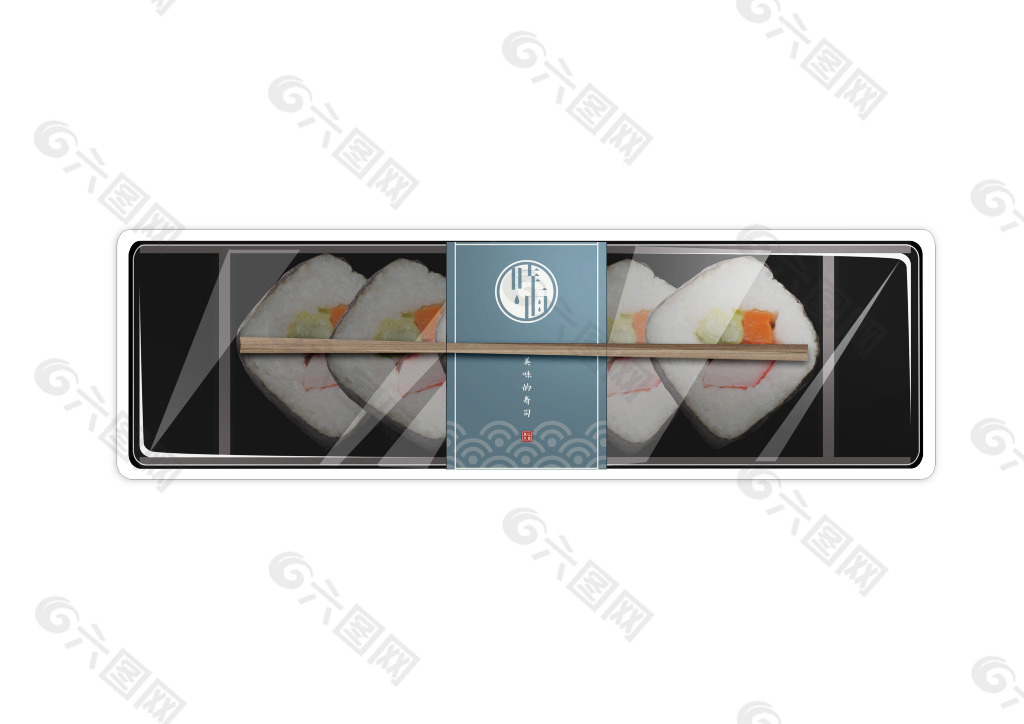 原創(chuàng)壽司盒效果圖
