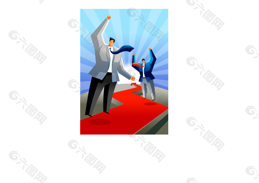 卡通人物  矢量人物    企業人物