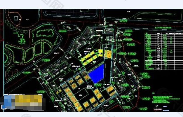 南方某警官學(xué)院博物館cad施工建筑方案圖