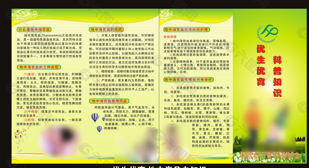 優(yōu)生優(yōu)育地中海貧血圖片