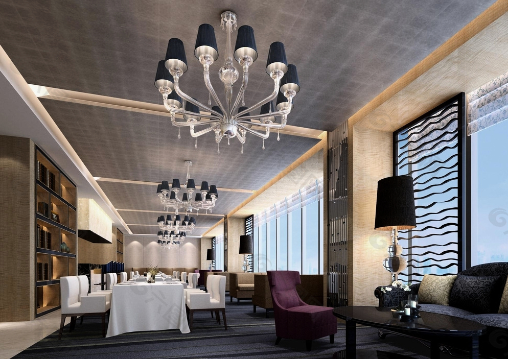 星級酒店酒廊圖片