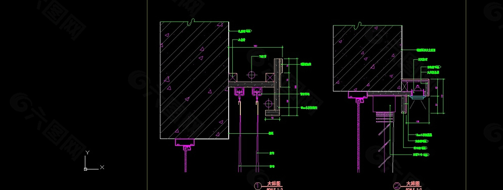 窗簾盒大樣圖片