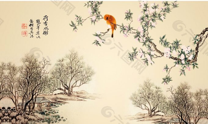 玉蘭花PSD