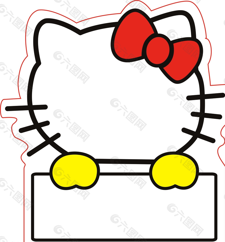 Hello kitty 二维贴图片