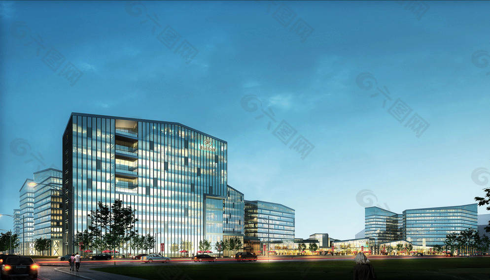 扬州企业总部办公楼图片