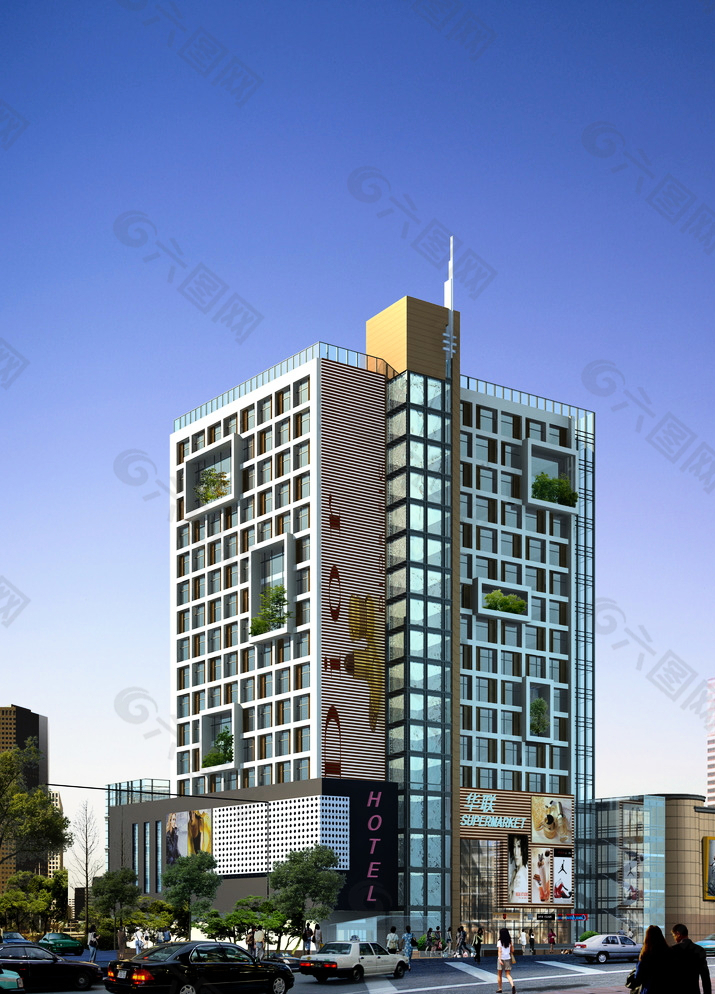 商業(yè)建筑圖片