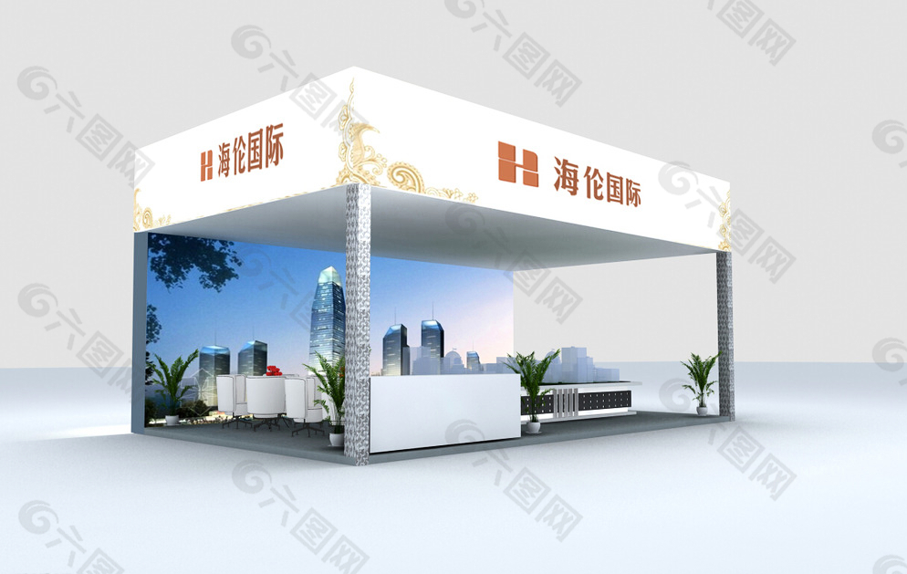 海伦国际展位图图片