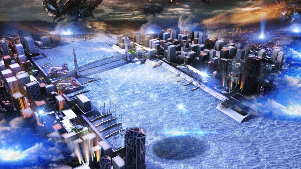 未来城市星际大战