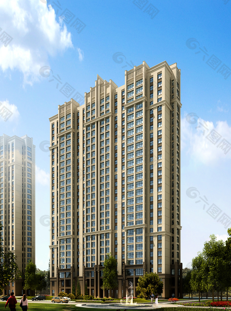 高層效果圖圖片