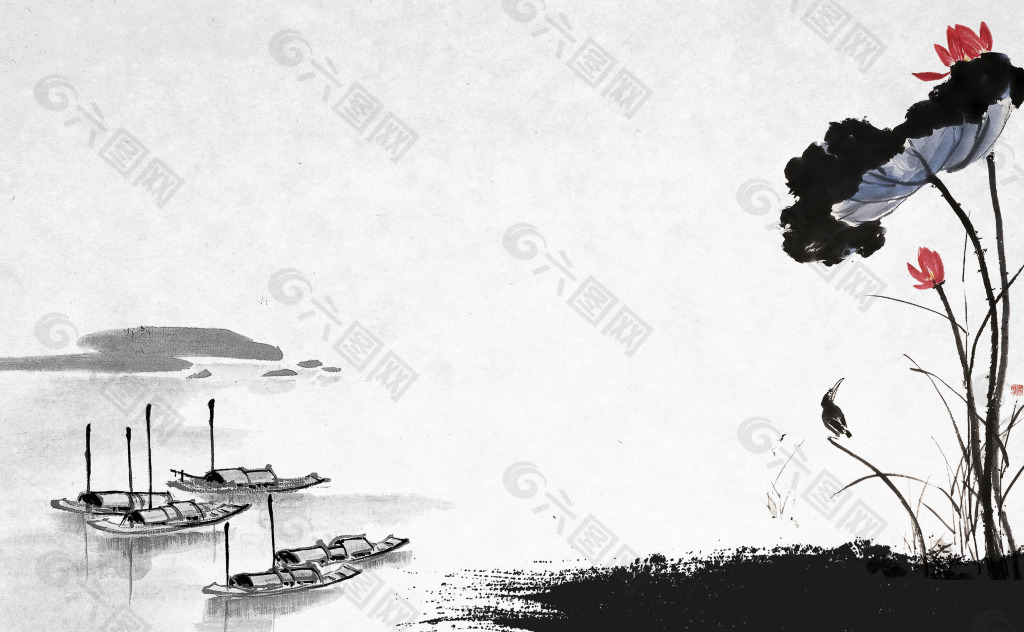 水墨畫06