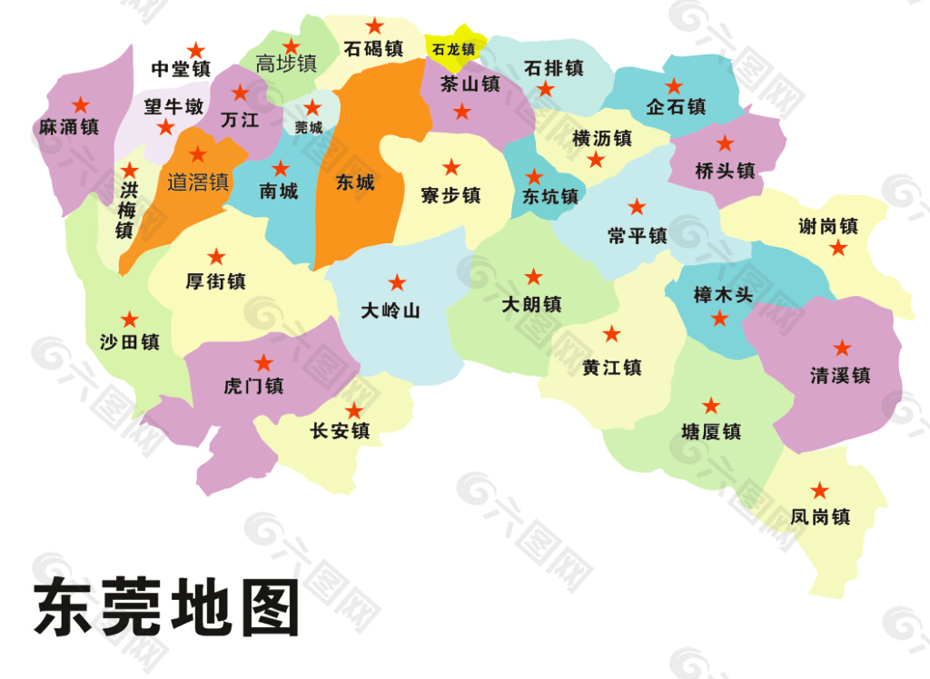 东莞地图素材免费下载(图片编号:5411158)