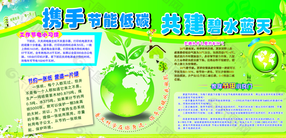 節(jié)能減排 低碳生活圖片