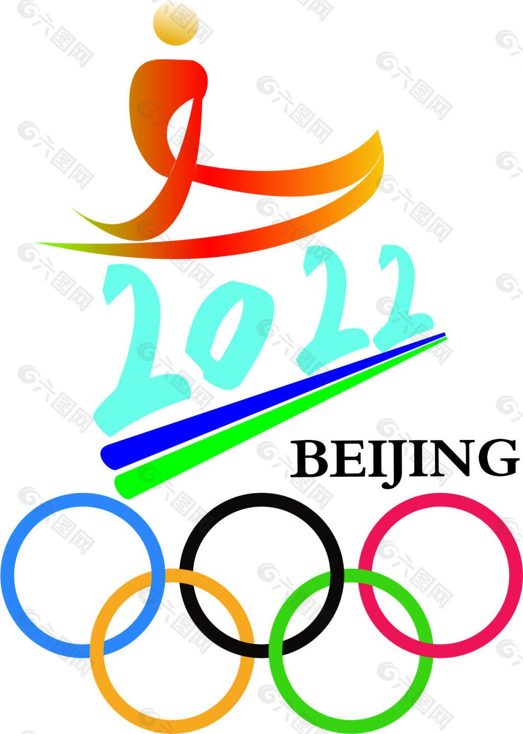 2022年冬奥会logo平面广告素材免费下载(图片编号:)