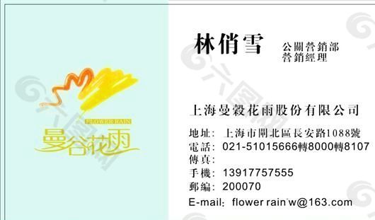 投資管理貿(mào)易類 名片模板 CDR_2563