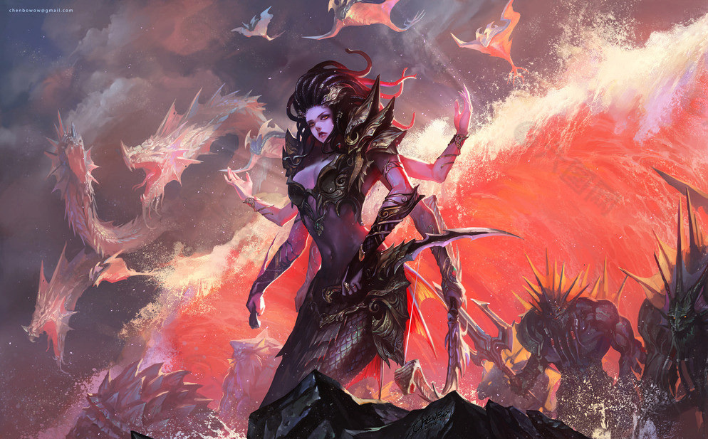 魔獸世界人魚圖片