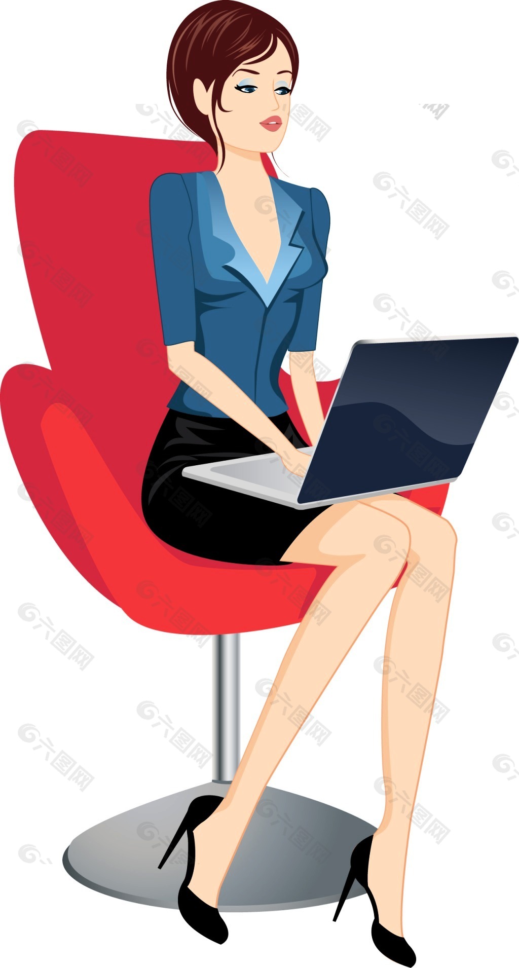 矢量職業女性