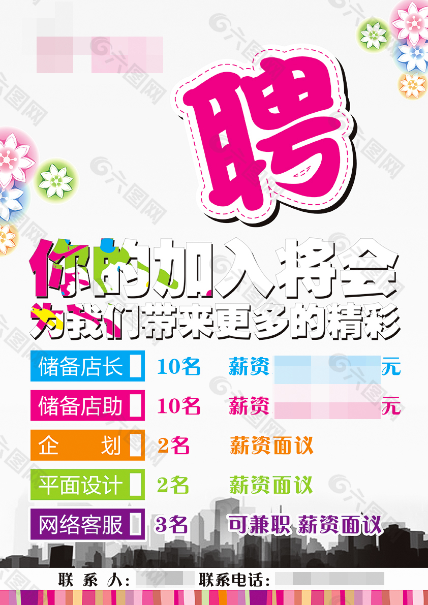 招聘海報(bào)
