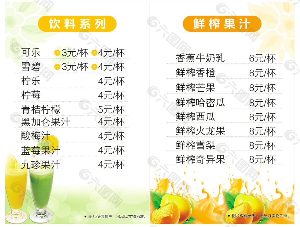 奶茶店燈片