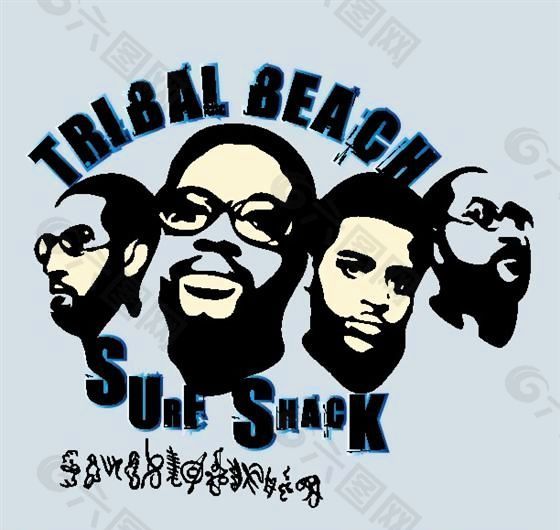 人物剪影 矢量CDR_0142