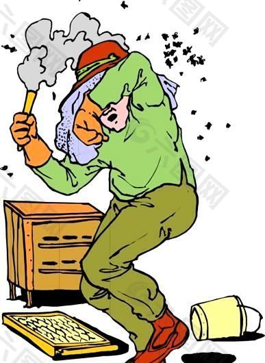 職業男性 矢量素材 EPS_0262