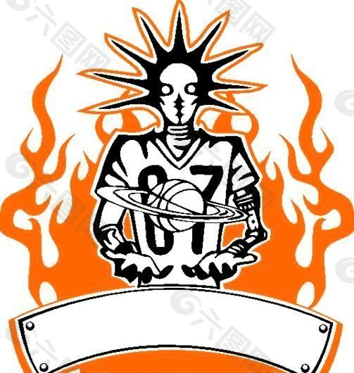 怪物體育運(yùn)動(dòng) 矢量CDR_044