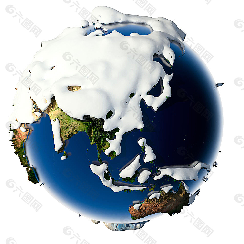 帶雪的地球