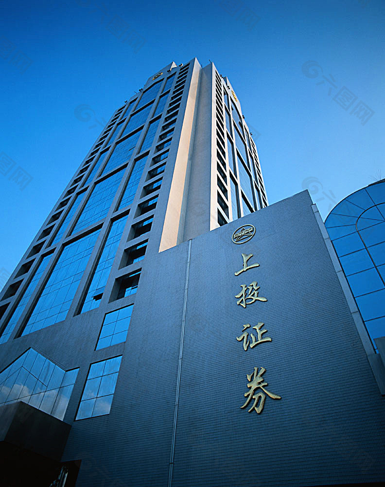 現代城市高樓攝影