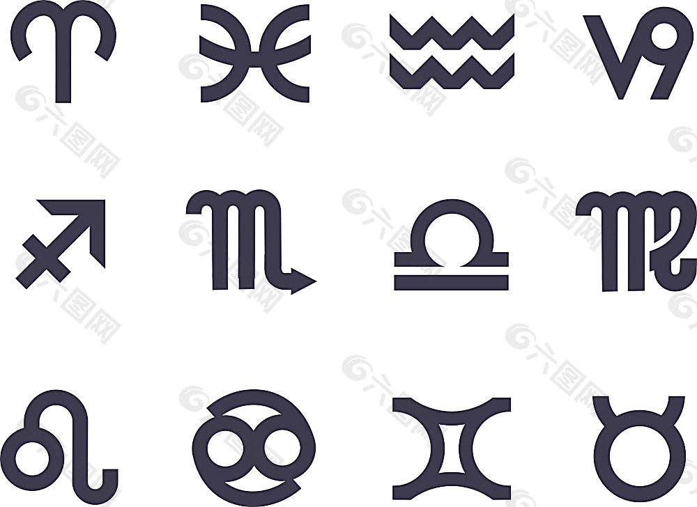 星座圖標(biāo)設(shè)計