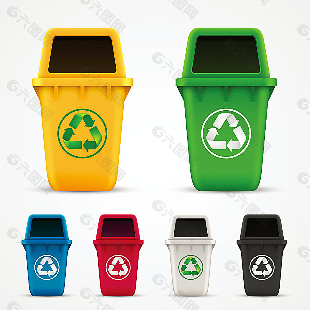 立体垃圾桶图案设计元素素材免费下载(图片编号:)-六
