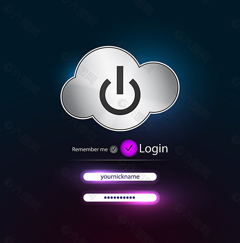 云計(jì)算用戶登錄界面