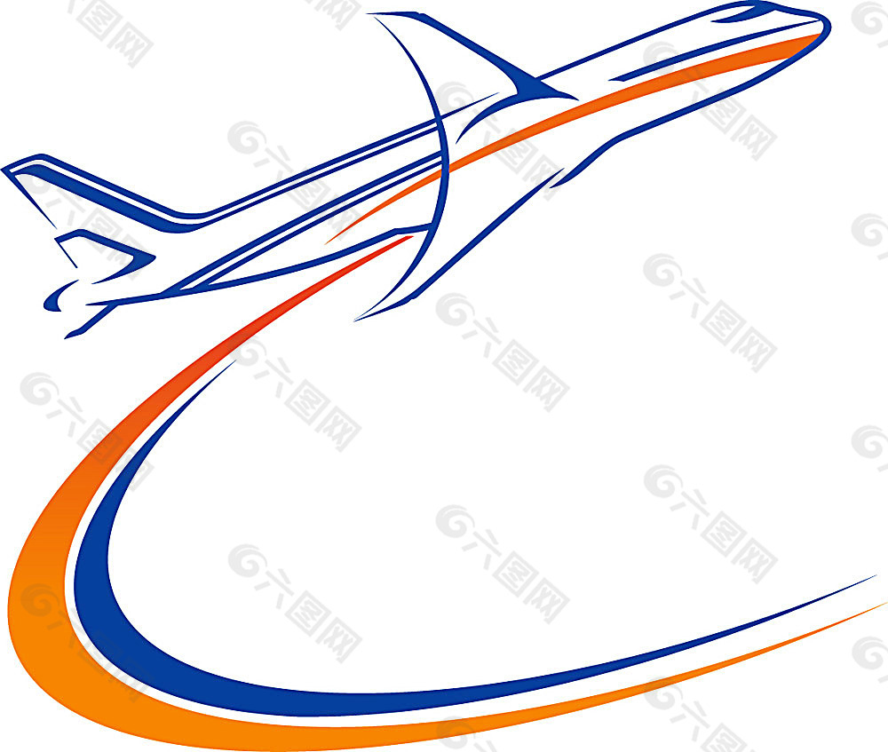 飞机logo图形