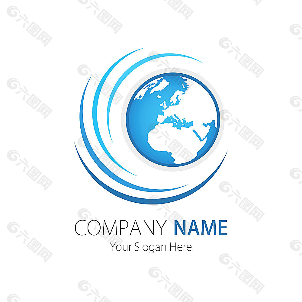 地球logo设计平面广告素材免费下载(图片编号:6022151