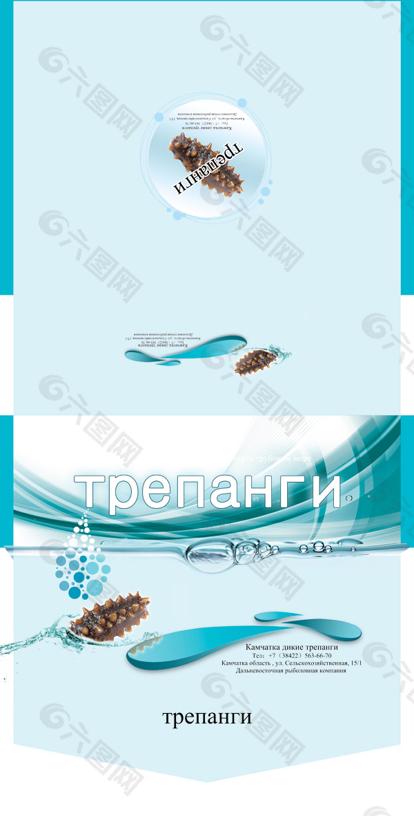 海参包装设计